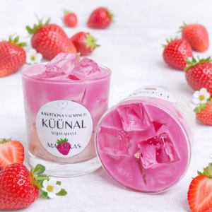 Lõhnaküünal MAASIKAS