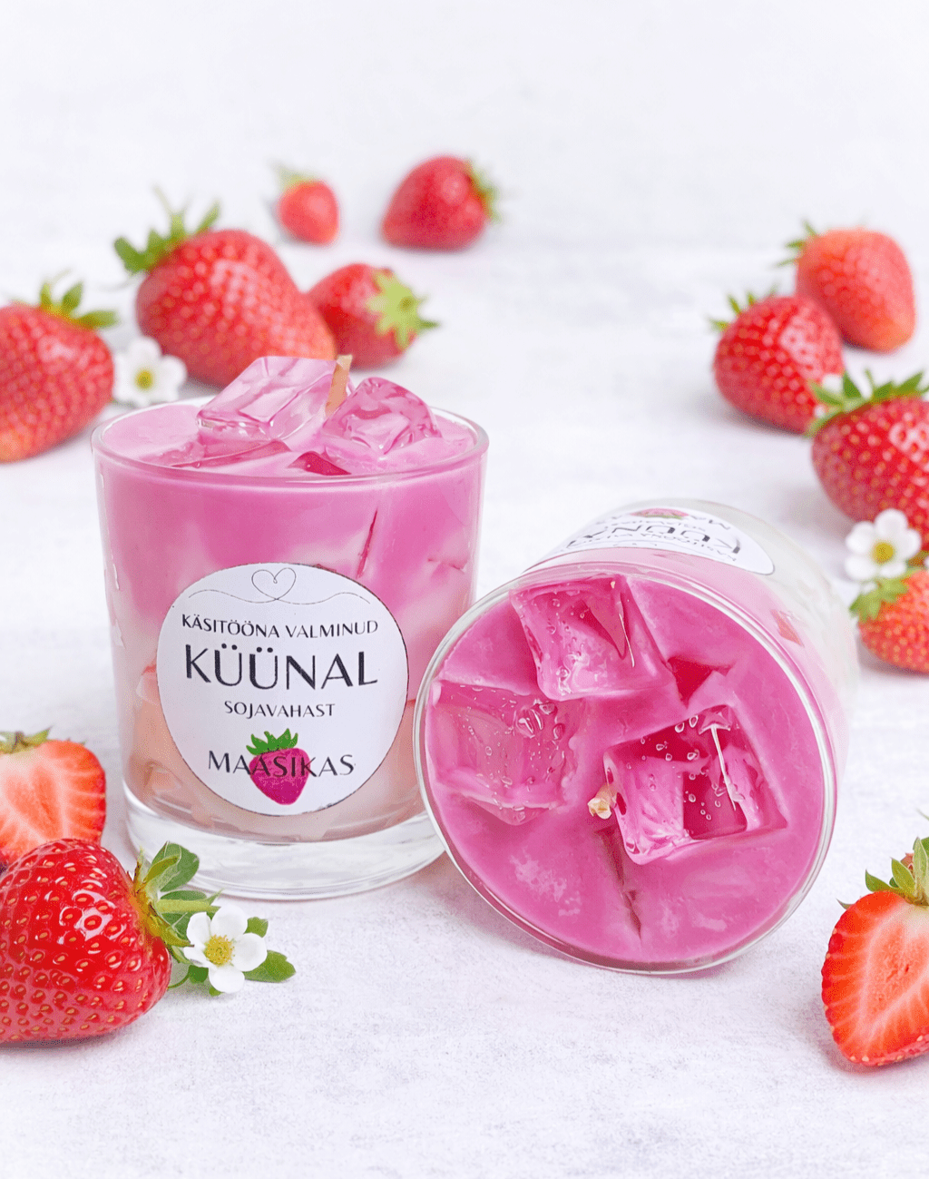 Lõhnaküünal MAASIKAS