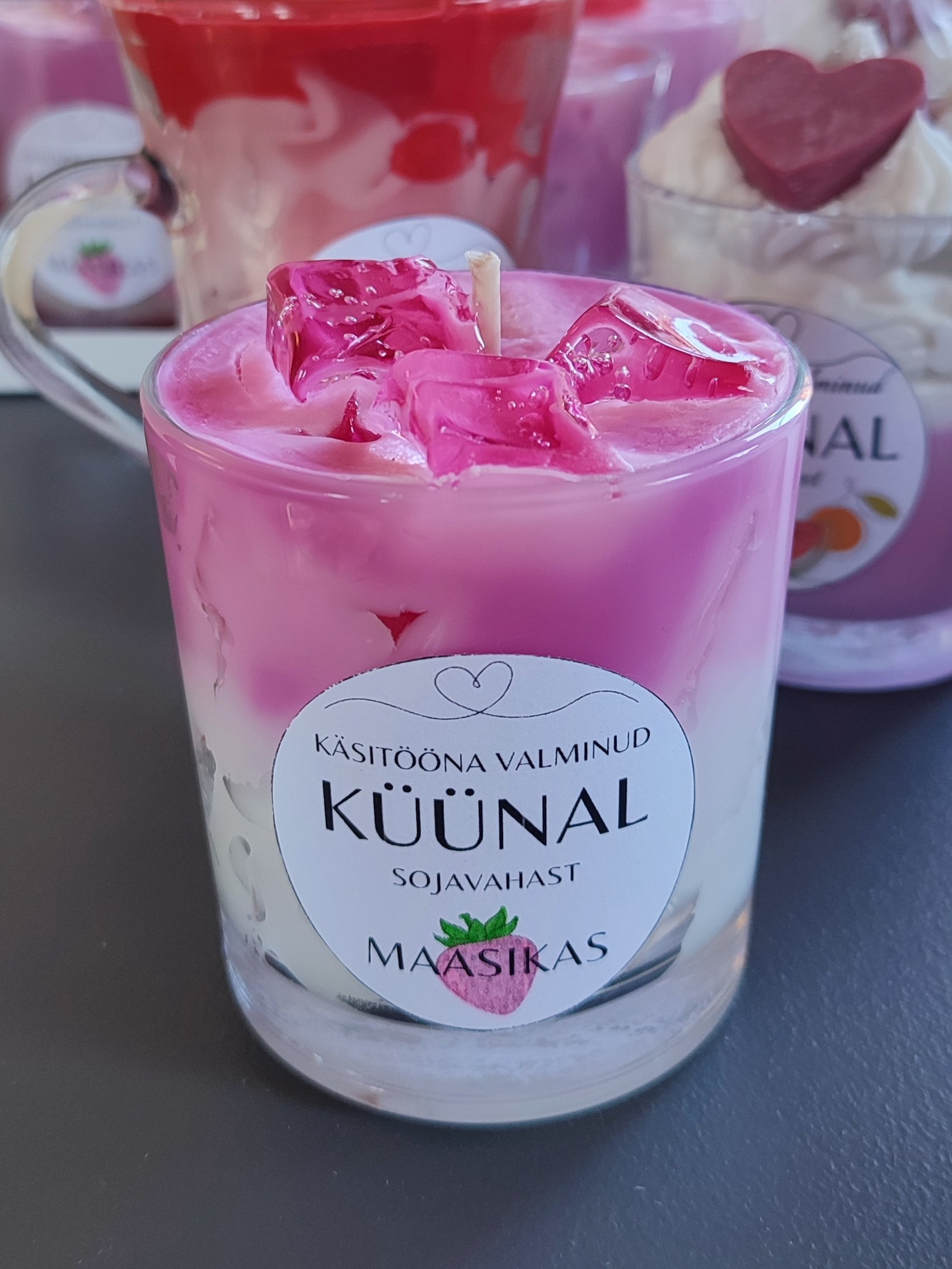 Lõhnaküünal MAASIKAS - Image 5