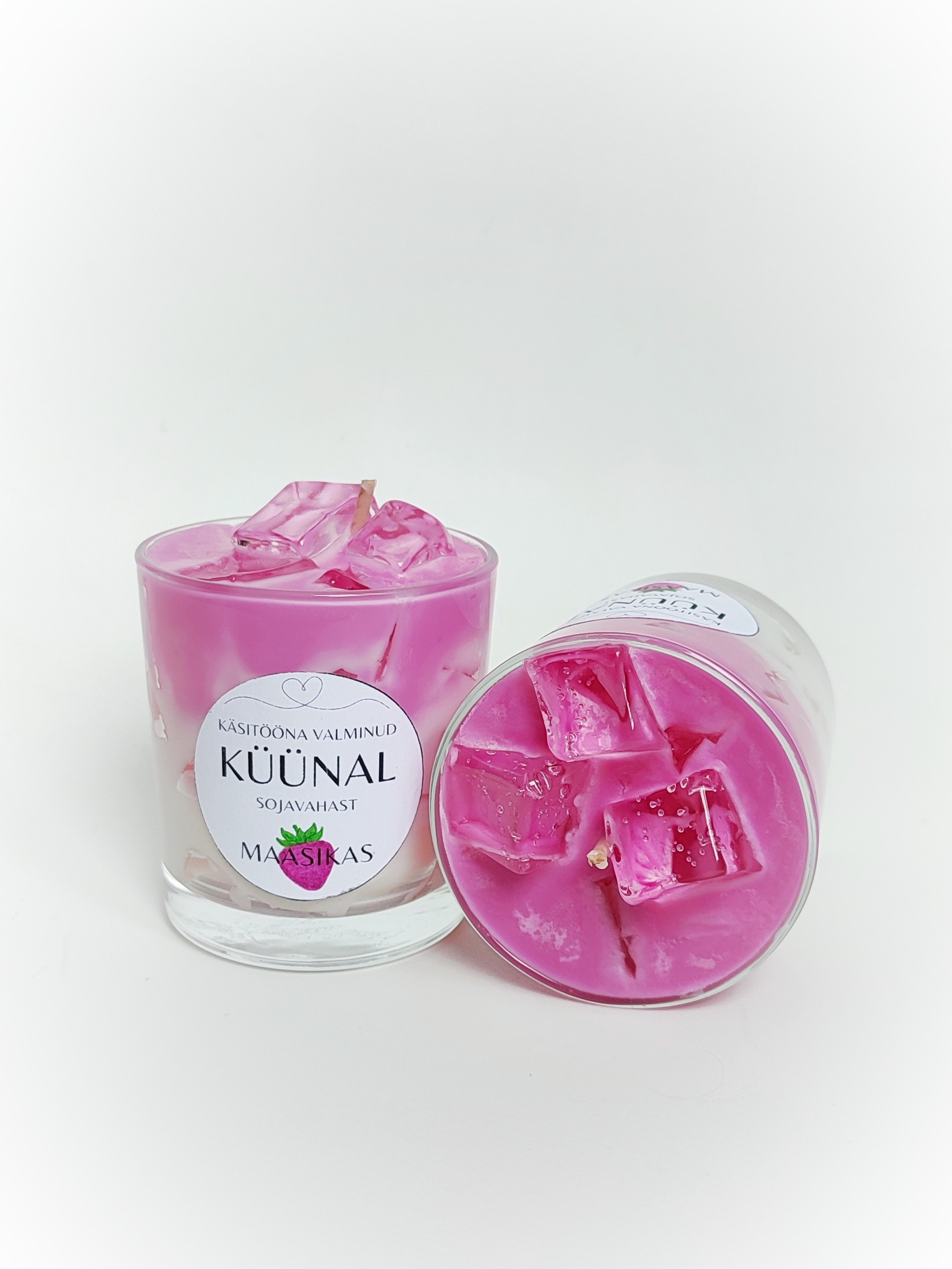 kuuvalge e-pood käsitööküünal sojavahaküünal kuuvalge