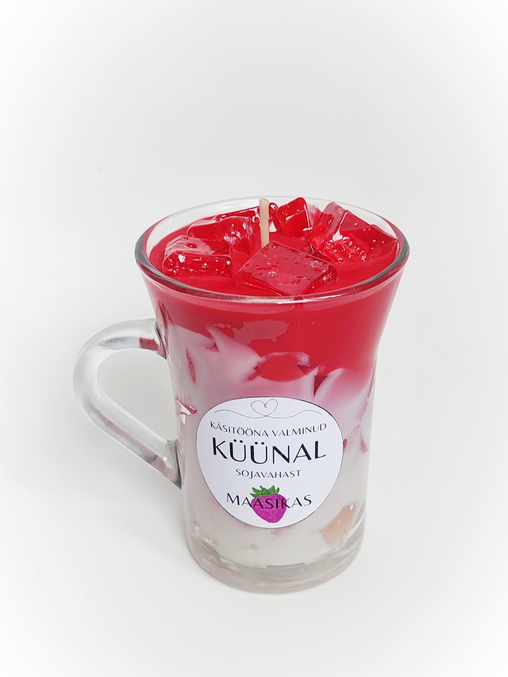 kuuvalge e-pood käsitööküünal sojavahaküünal kuuvalge