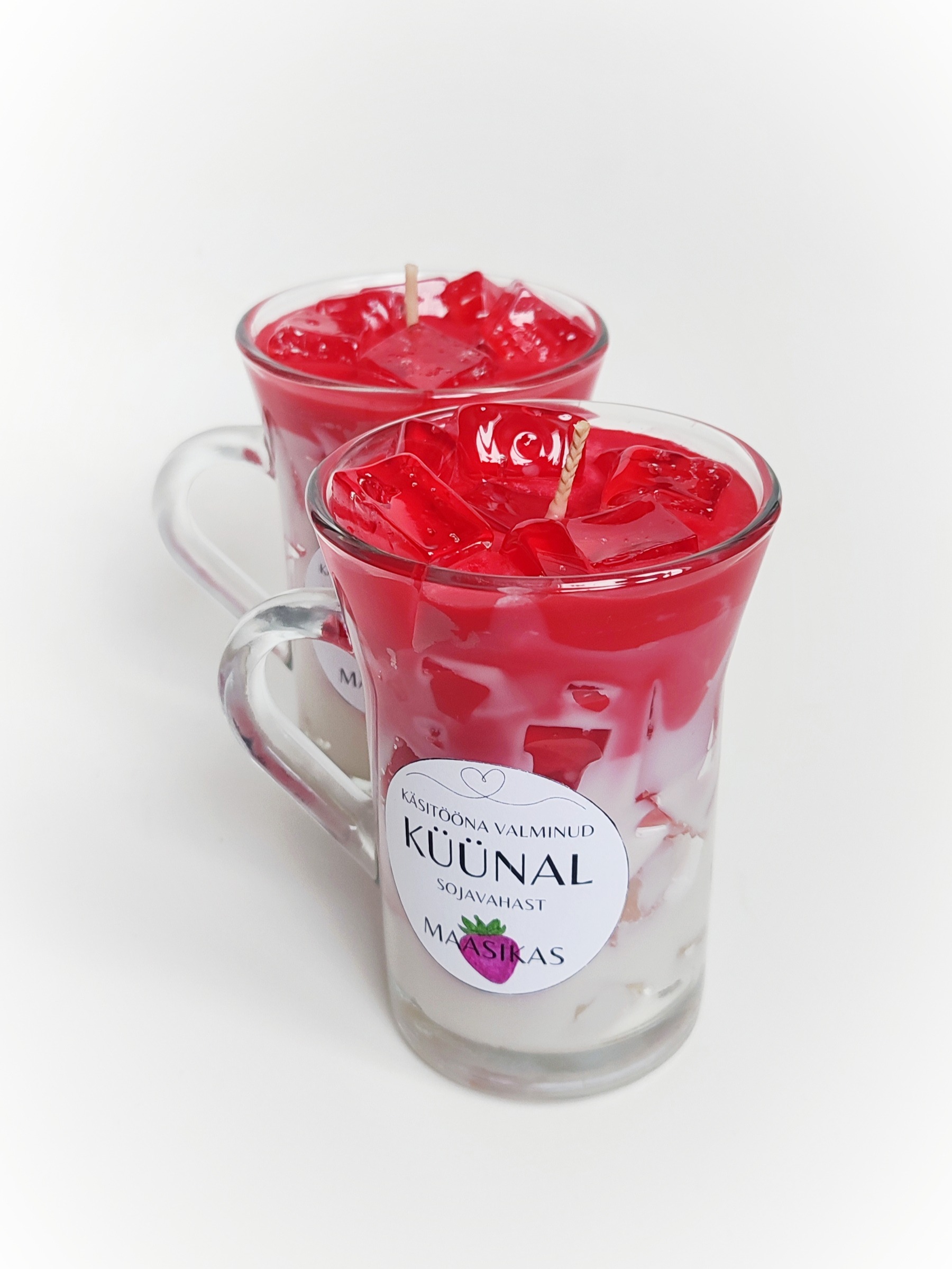 kuuvalge e-pood käsitööküünal sojavahaküünal kuuvalge