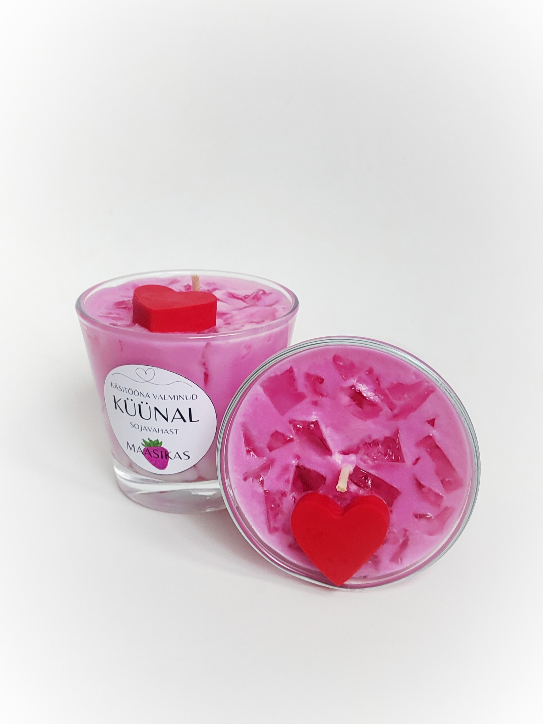 kuuvalge e-pood käsitööküünal sojavahaküünal kuuvalge