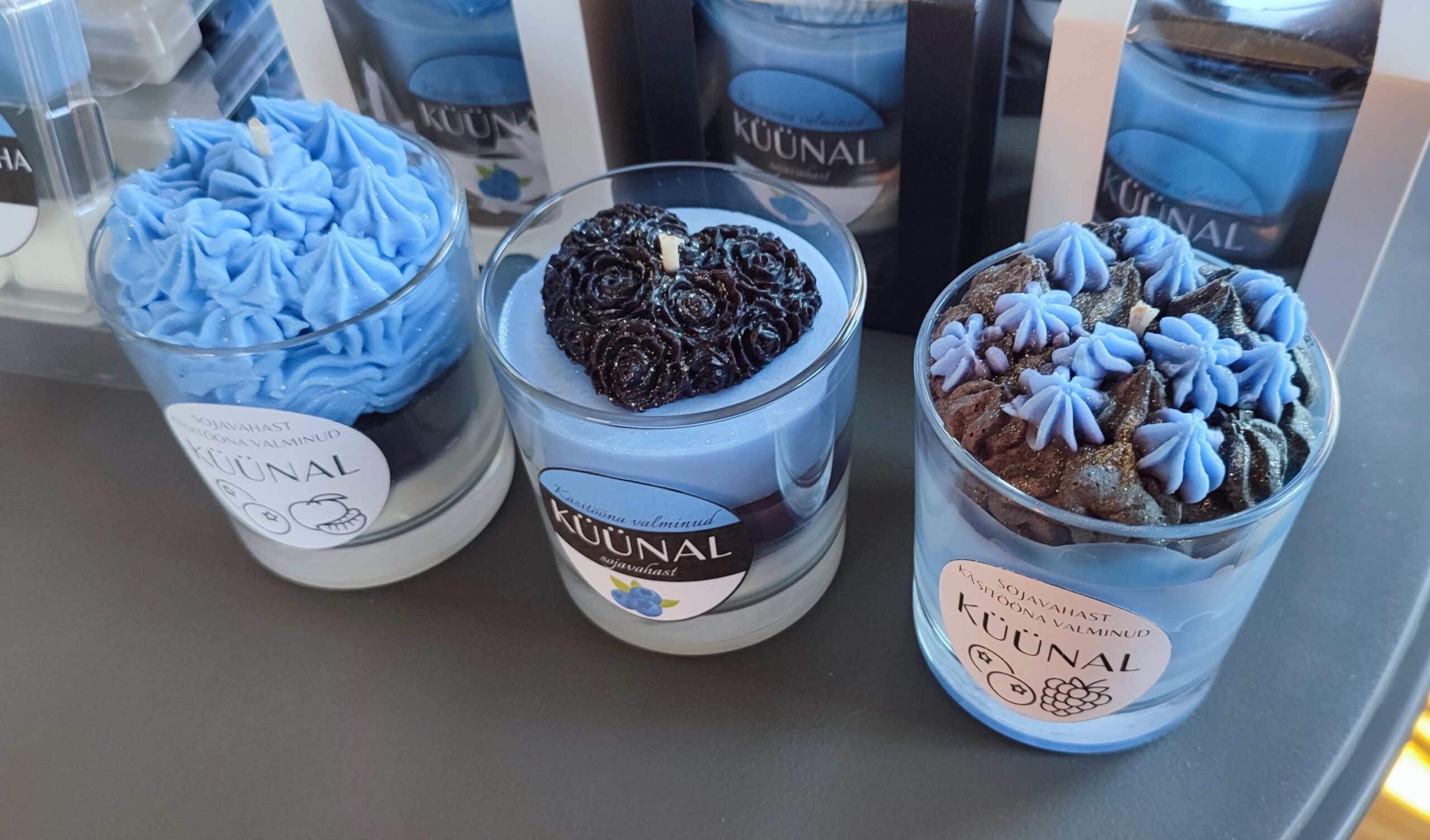 Lõhnaküünal MUSTIKAS/MANDARIIN - Image 7