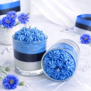 Lõhnaküünal MUSTIKAS/MANDARIIN