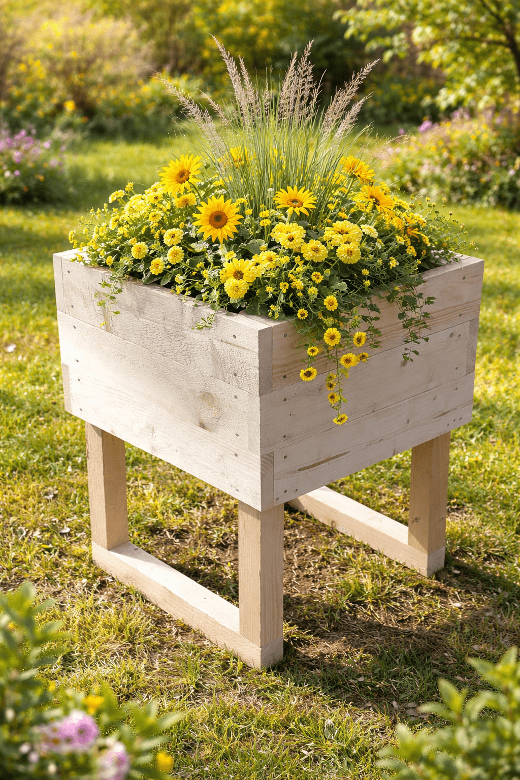 Puidust lillekast/taimekast - Image 2