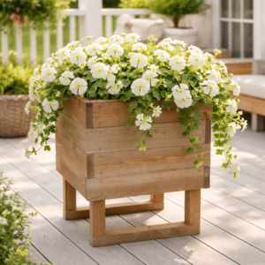 Puidust lillekast (immutatud)