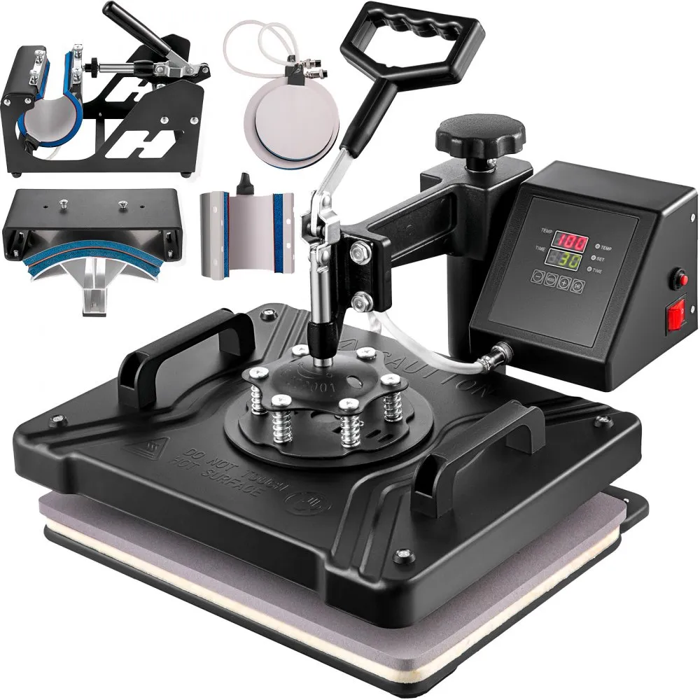 Kuumapress 6in1 38x30cm VEVOR